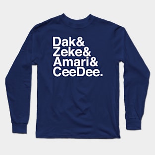 Dak & Zeke & Amari & CeeDee Long Sleeve T-Shirt